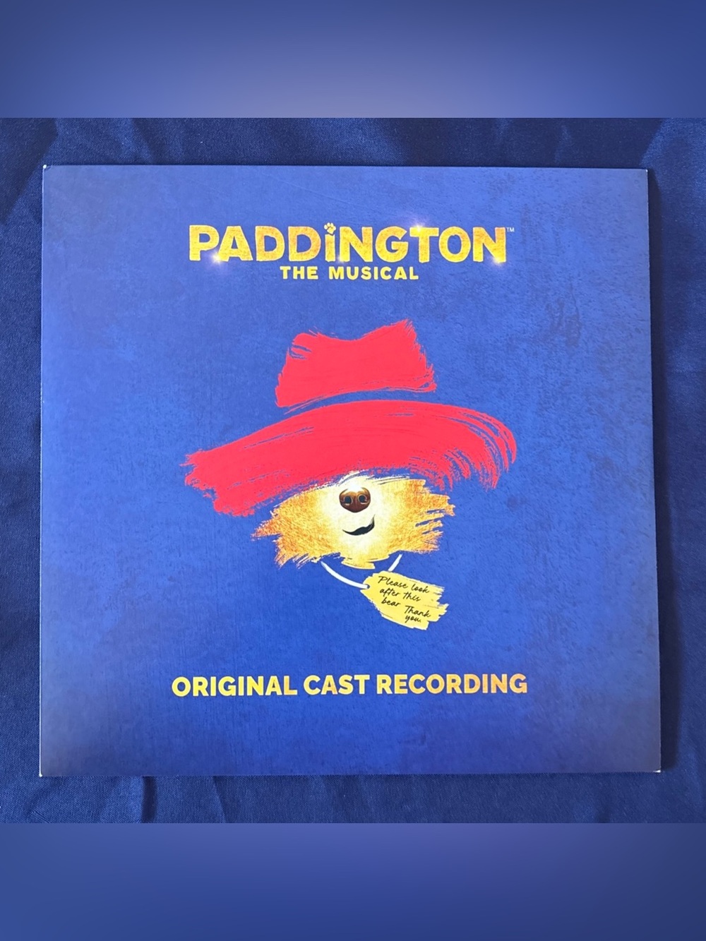 Paddington: The Musical Original Cast Recording Red Vinyl Record Soundtrack LP